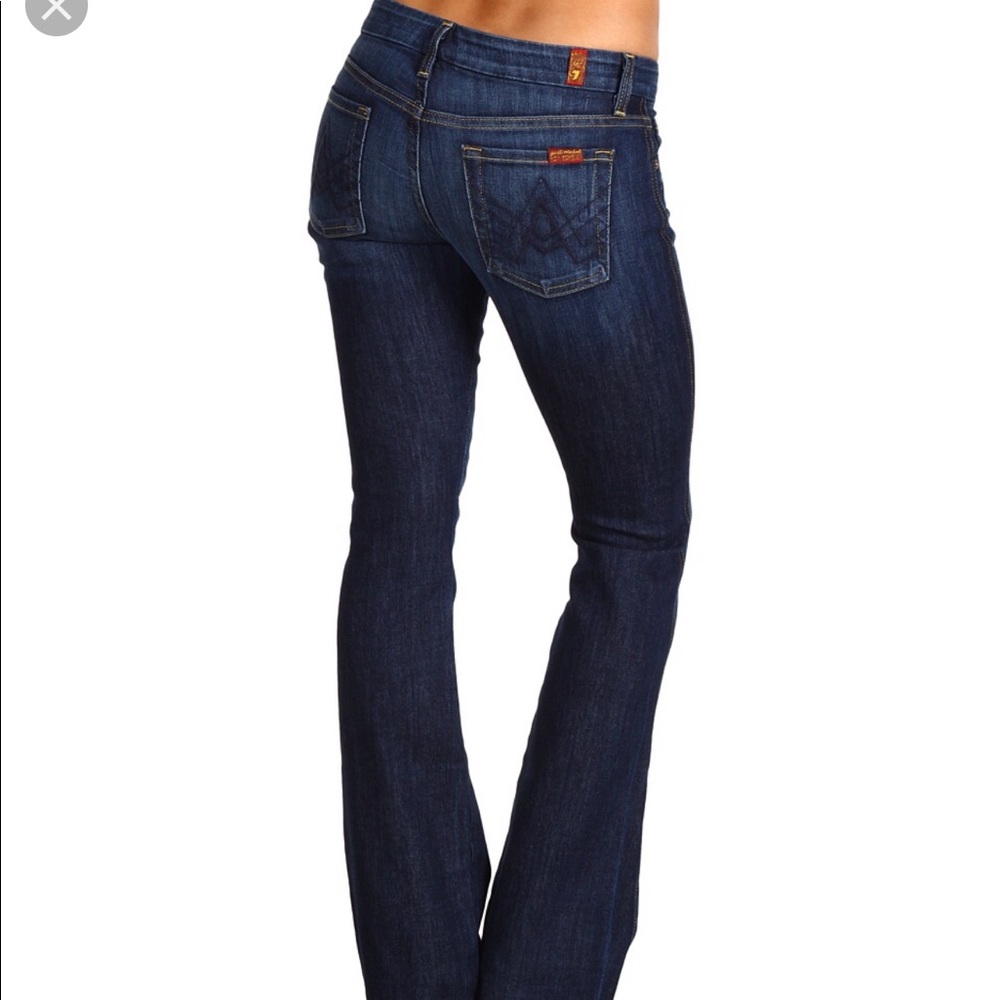 7 for all Mankind “A Pocket” Boot Cut Jeans